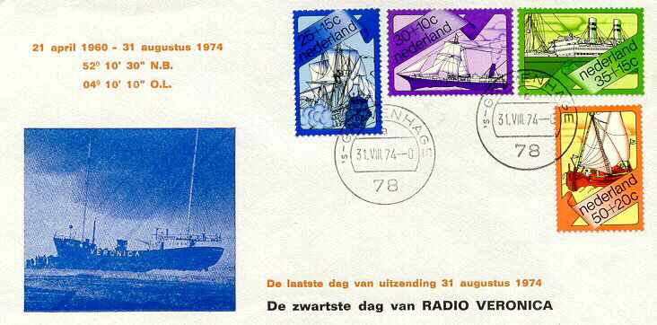 Radio Veronica envelope