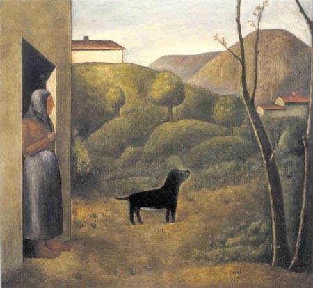 Carlo Carra L'Attesa, 1921