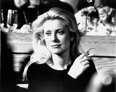 catherine deneuve smoking