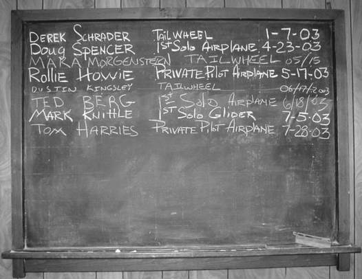 flight detail blackboard