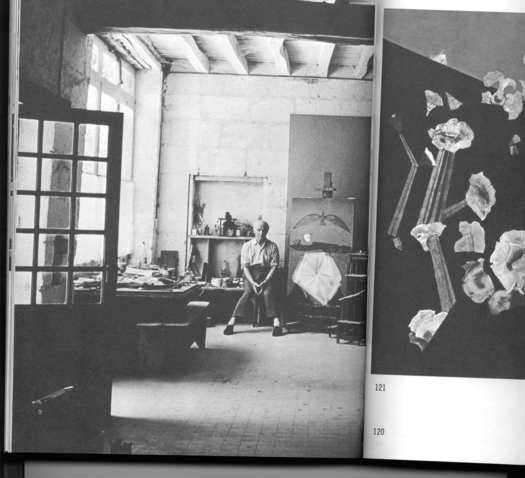 max ernst in his studio