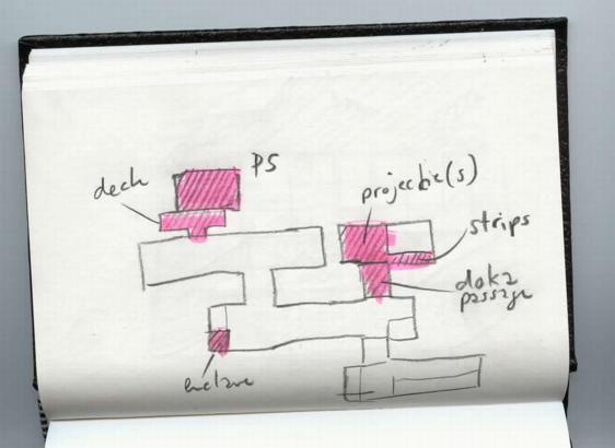 exhibition plan sketch
