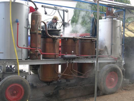 the alembic at Grenois